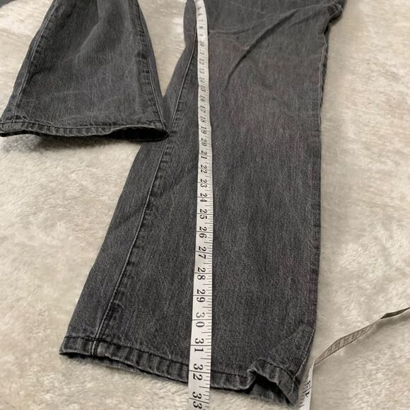 Ecko Unltd Mens Y2K Gray Straight Fit Gray Denim Jeans Size 40x32 Pants - Picture 3 of 8